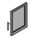 Dveře topeniště KV DYNAMIC 2G 44. 55. 13 (B) 